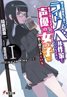 Danshi Koukousei de Urekko Light Novel Sakka wo Shiteiru keredo, Toshishita no Classmate de Seiyuu no Onnanoko ni Kubi wo Shimerareteiru.
