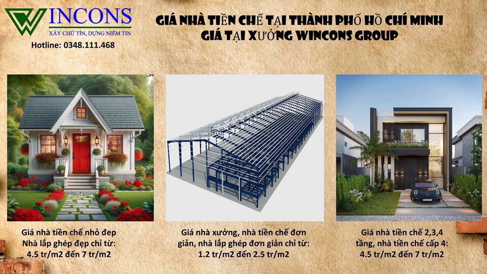 Công ty nhà tiền chế đẹp tại TPHCM. Nhà thầu thi công nhà tiền chế đẹp uy tín và chất lượng tại TP HCM. Tham khảo mẫu nhà thép tiền chế đẹp Wincons Group.