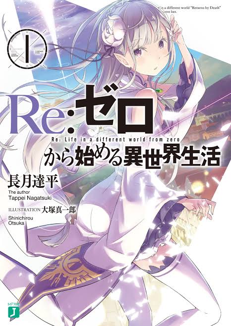 Re:Zero Starting Life in Another World Vol. 1-34 JP Light Novel Tappei  Nagatsuki