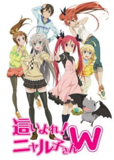 Poster anime Haiyore! Nyaruko-san WSub Indo