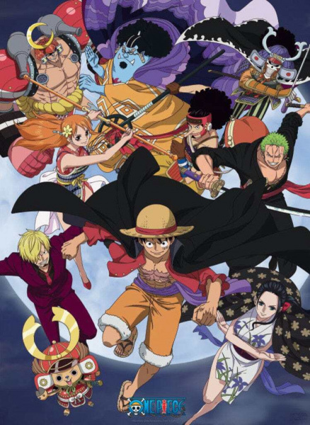 Poster anime One Piece Sub Indo
