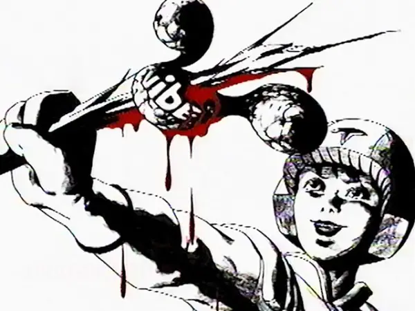 Dragon - Gore genre anime poster