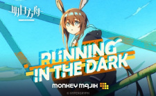 Capa de Running in the Dark