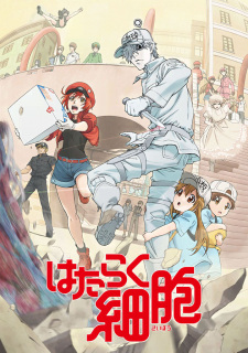 Capa de Hataraku Saibou