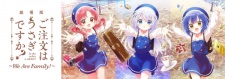Capa de Gochuumon wa Usagi desu ka? Movie: We Are Family!