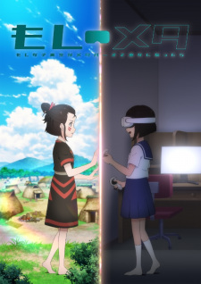 Poster de Moshi Meta: Moshi Joshikousei ga Metaverse de Miko ni Nattara