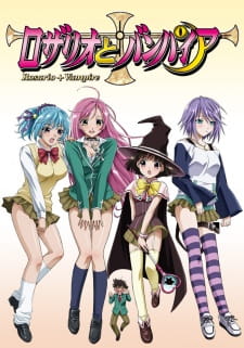 Poster anime Rosario to VampireSub Indo