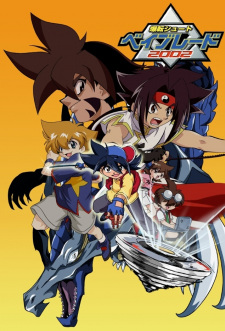 Capa de Bakuten Shoot Beyblade 2002