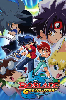 Capa de Bakuten Shoot Beyblade G Revolution