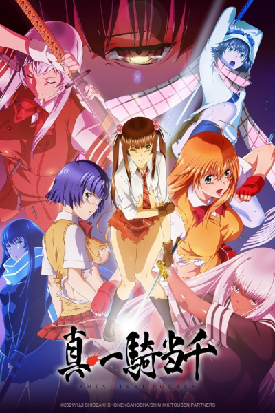 Shin Ikkitousen Anime Cover