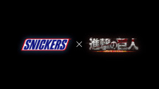 Poster de Snickers x Attack on Titan