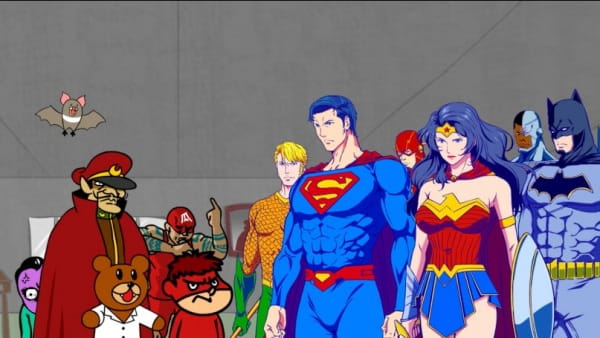 DC Super Heroes vs Taka no Tsume-dan Promotion Eizou, 『DCスーパーヒーローズ vs 鷹の爪団』プロモーション映像