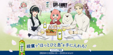Capa de Ayataka Spy x Family Movie Campaign Ayataka de Hotto Hitoiki