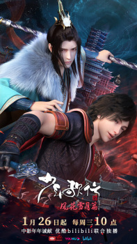 Capa de Shaonian Ge Xing: Feng Hua Xue Yue Pian Part 2