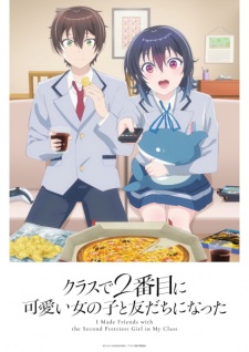 Capa de Class de 2-banme ni Kawaii Onnanoko to Tomodachi ni Natta