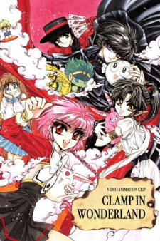 Capa de CLAMP in Wonderland