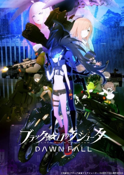 Black★★Rock Shooter: Dawn Fall Anime Cover