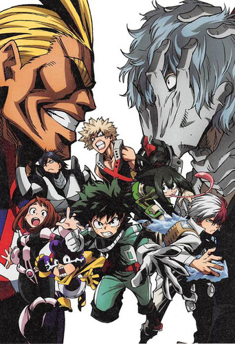  POSTER STOP ONLINE My Hero Academia - Manga/Anime TV Show Poster/Print  (Character Montage) (Size 24 x 36): Posters & Prints