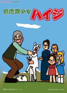 Capa de Teinenpi Shoujo Heidi
