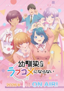 Capa de Osananajimi to wa Love Comedy ni Naranai