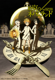 Poster anime Yakusoku no NeverlandSub Indo