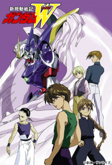 Poster anime Mobile Suit Gundam Wing Sub Indo