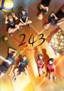 Capa de 2.43: Seiin Koukou Danshi Volley-bu