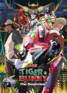 Capa de Tiger & Bunny Movie 1: The Beginning