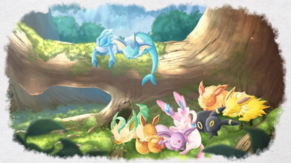 Eevee and Colorful Friends, Eievui to Colorful Friends
