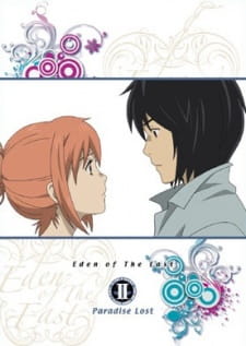 Capa de Higashi no Eden Movie II: Paradise Lost