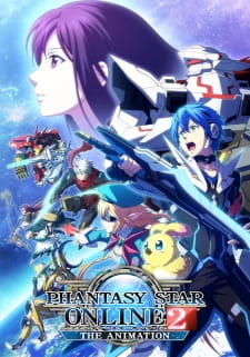 Capa de Phantasy Star Online 2 The Animation