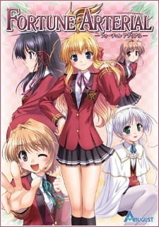 Capa de Fortune Arterial: Akai Yakusoku - Tadoritsuita Basho