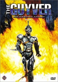 Capa de Kyoushoku Soukou Guyver (1989)