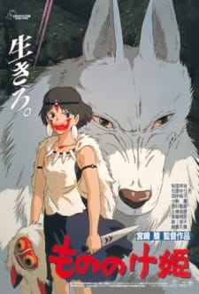 Poster anime Mononoke Hime Sub Indo