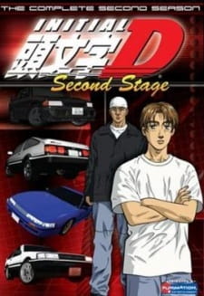 Poster anime Initial D Second Stage Sub Indo