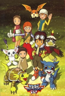 Poster anime Digimon Adventure 02Sub Indo