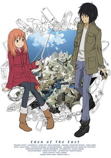 Capa de Higashi no Eden
