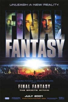 Capa de Final Fantasy: The Spirits Within