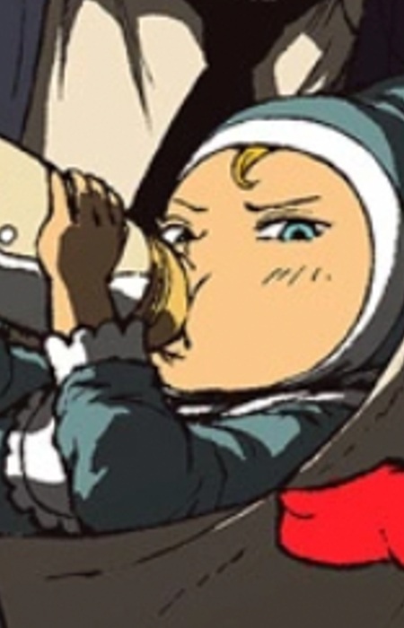 capa de mangá de Abby