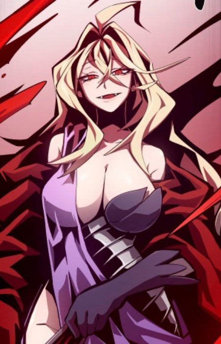 capa de mangá de Angela