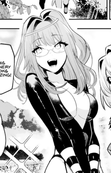 capa de mangá de Satis