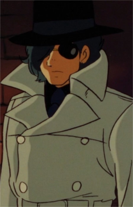 in a Trench Coat Man