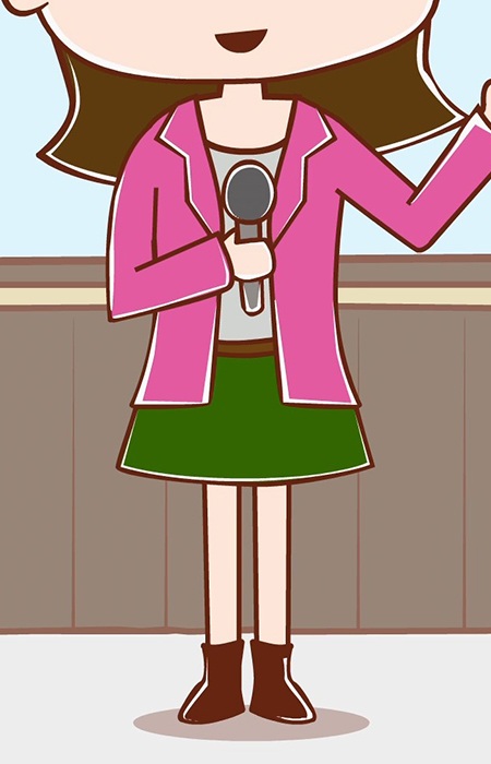 Female Reporter