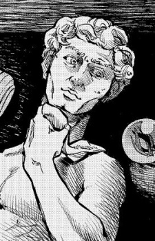 capa de mangá de David