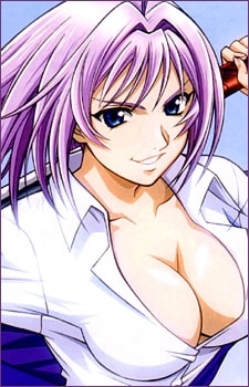 Maya Natsume, female, purple hair, maya, tenjho tenge, tenjou tenge, girl,  anime, HD wallpaper