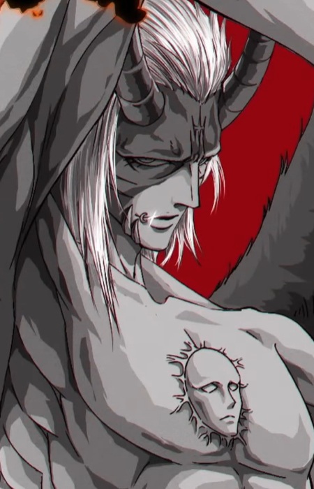 capa de mangá de Azazel