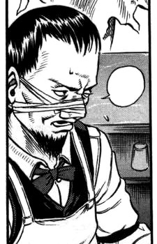 capa de mangá de Bartender