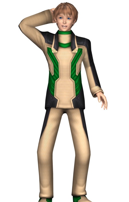 Allen Ridgeley from Xenosaga: The Animation