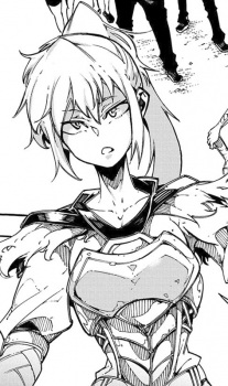 capa de mangá de Aegiana, Izze