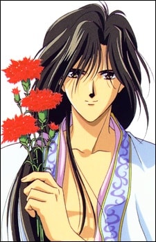 Hotohori Emperor Cai Pi Sticker from Fushigi Yuugi Shojo manga